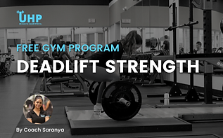 deadlift strength gym program